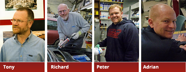 Members of the Autospray Team